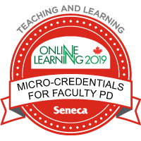 Online Learning 2019 / Micro-credentials for Faculty PD