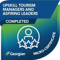 UpSkill Tourism Managers & Aspiring Leaders Micro-certificate